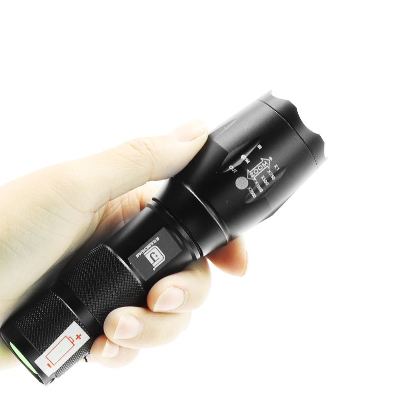 2-in1-XANES-UV05-2xT6-LEDs-PurpleWhite-Light-Zoomable-UV-Flashlight-Scorpion-Insect-Detection-Pen-1311757