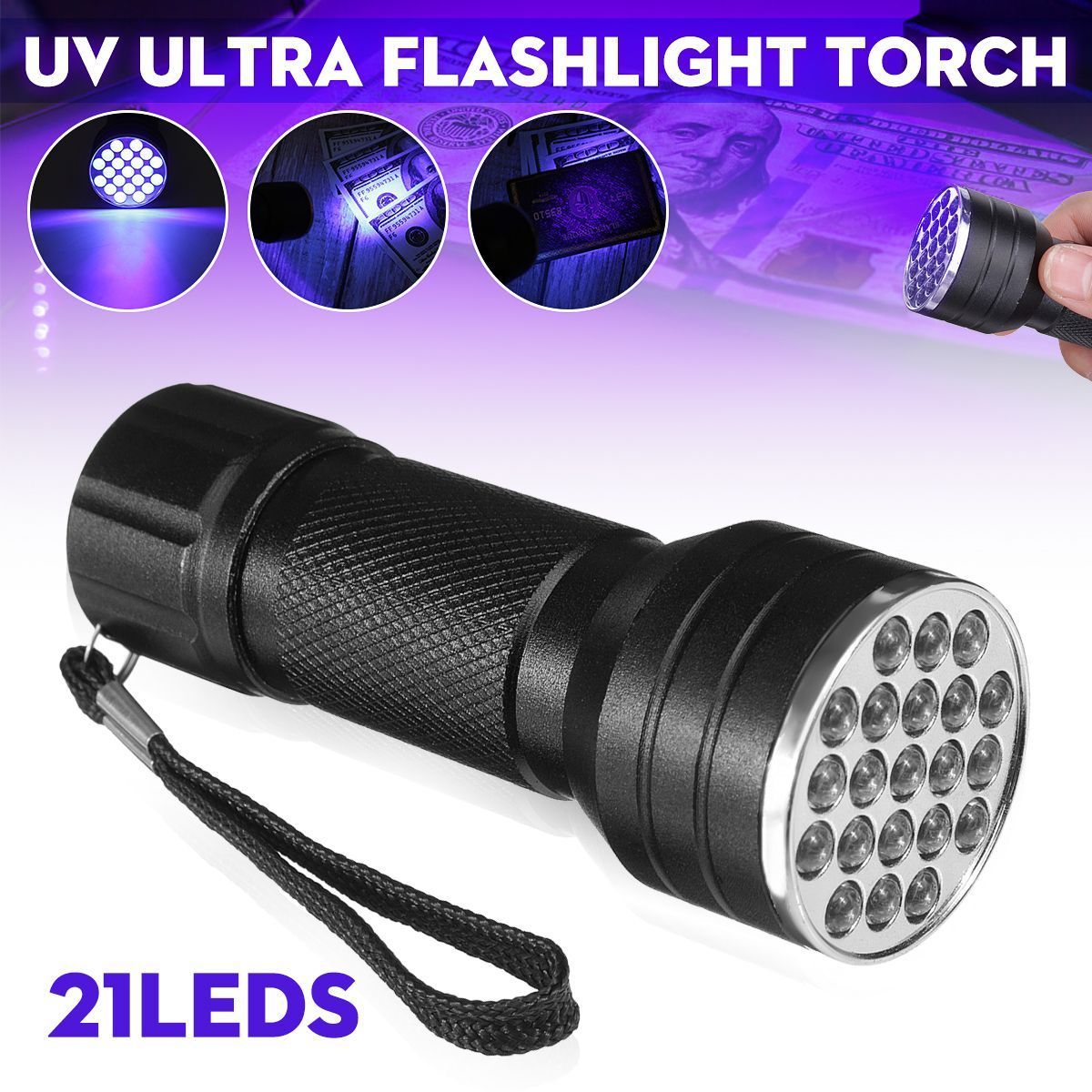 21-LEDs-uv395-Portable-Aluminum-UV-Ultra-Violet-Flashlight-Mini-Violet-Torch-Currency-Detector-Lamp--1631185