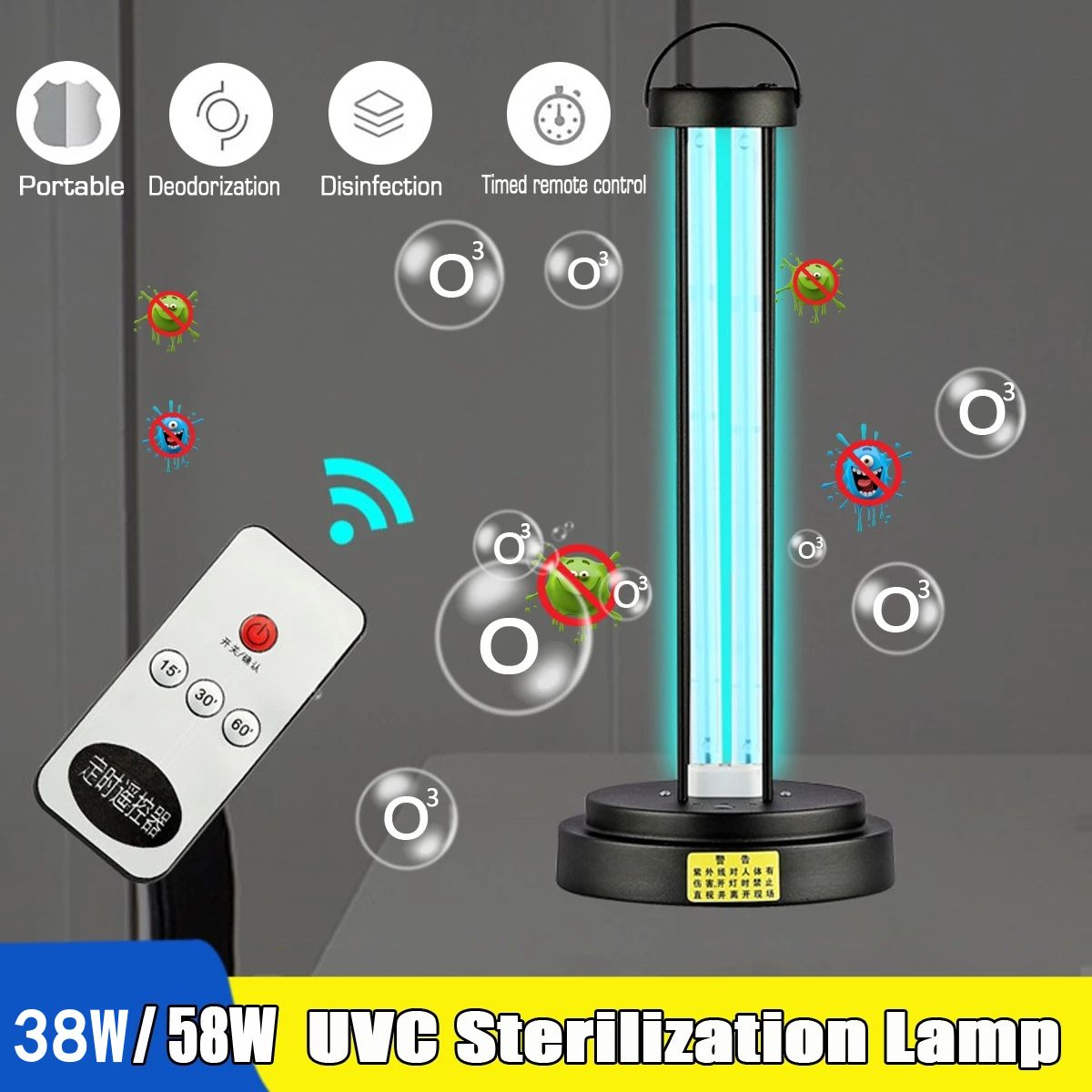38W58W-220V-UVC-Disinfection-Germicidal-Light-Portable-UVOzone-Sterilizer-Lamp-Desk-Mite-Removal-Dou-1663743