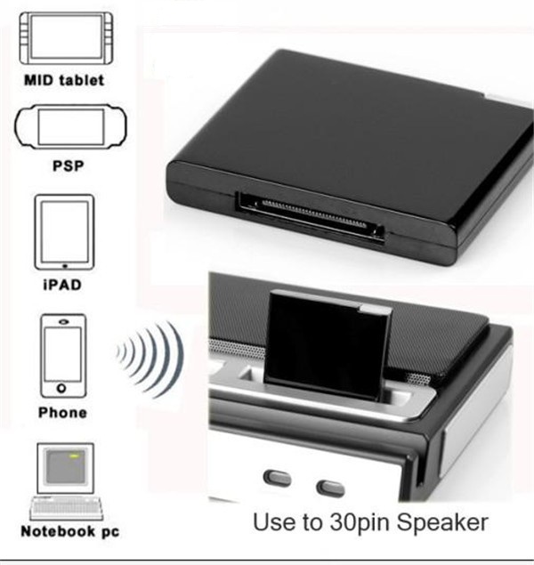30Pin-bluetooth-A2DP--AVRCP-Music-Audio-Receiver-Stero-Adapter-1033247