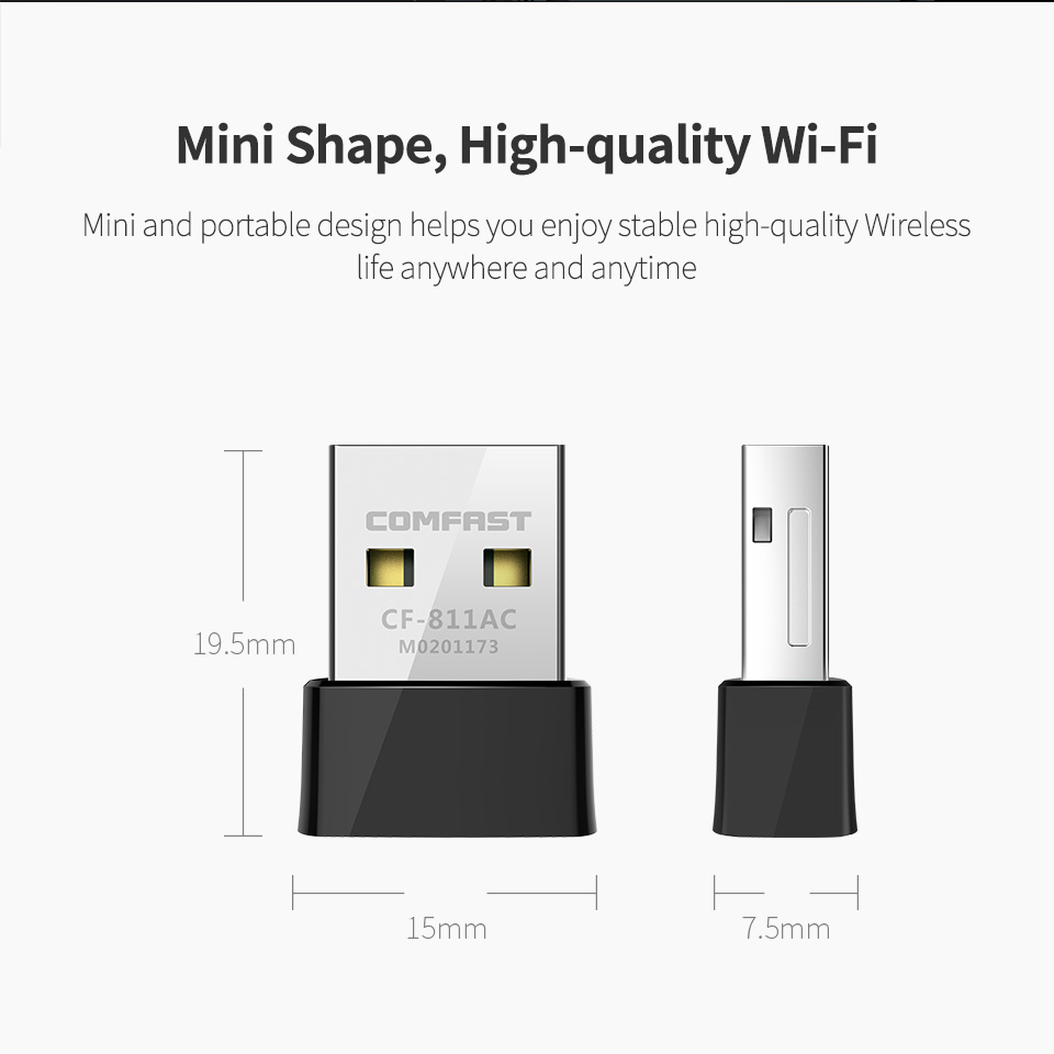 COMFAST-811AC-650Mbps-Dual-Band-Portable-WiFi-Mini-Networking-Adapter-Wireless-Transmitter-WiFi-Adap-1558486