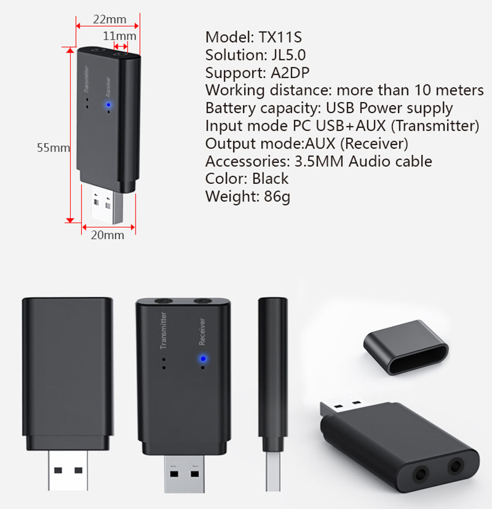 TX11S-USB-50-Wireless-2-in-1-bluetooth-Transmitter-Receiver-Audio-Adapter-for-TV-Computer-Laptop-TV--1725099