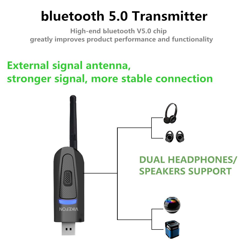 USB-bluetooth-50-Transmitter-bluetooth-Adapter-Low-Latency-for-TV-Wireless-USB-35mm-AUX2-RCA-Audio-A-1667663