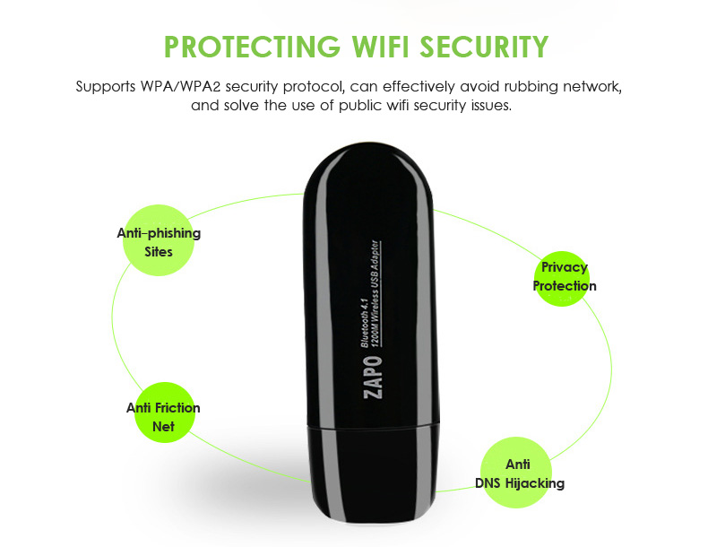 ZAPO-W97S-2-In-1-24G-58G-1200Mbps-Wireless-Wifi-Network-Adapter--bluetooth41-Adapter-1217329