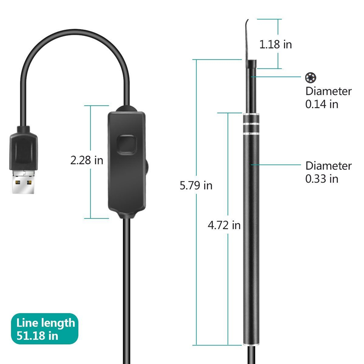 2-in-1-USB-WiFi-Inspection-Cleaning-Tool-Camera-Borescope-Visual-Monitor-15M-Length-1217546