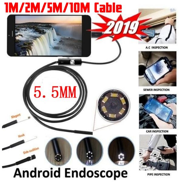 55mm-Lens-USB-Borescope-Snake-Inspection-Camera-Android-Mobile-Phone-10m5m2m1m-Soft-Wire-1612390