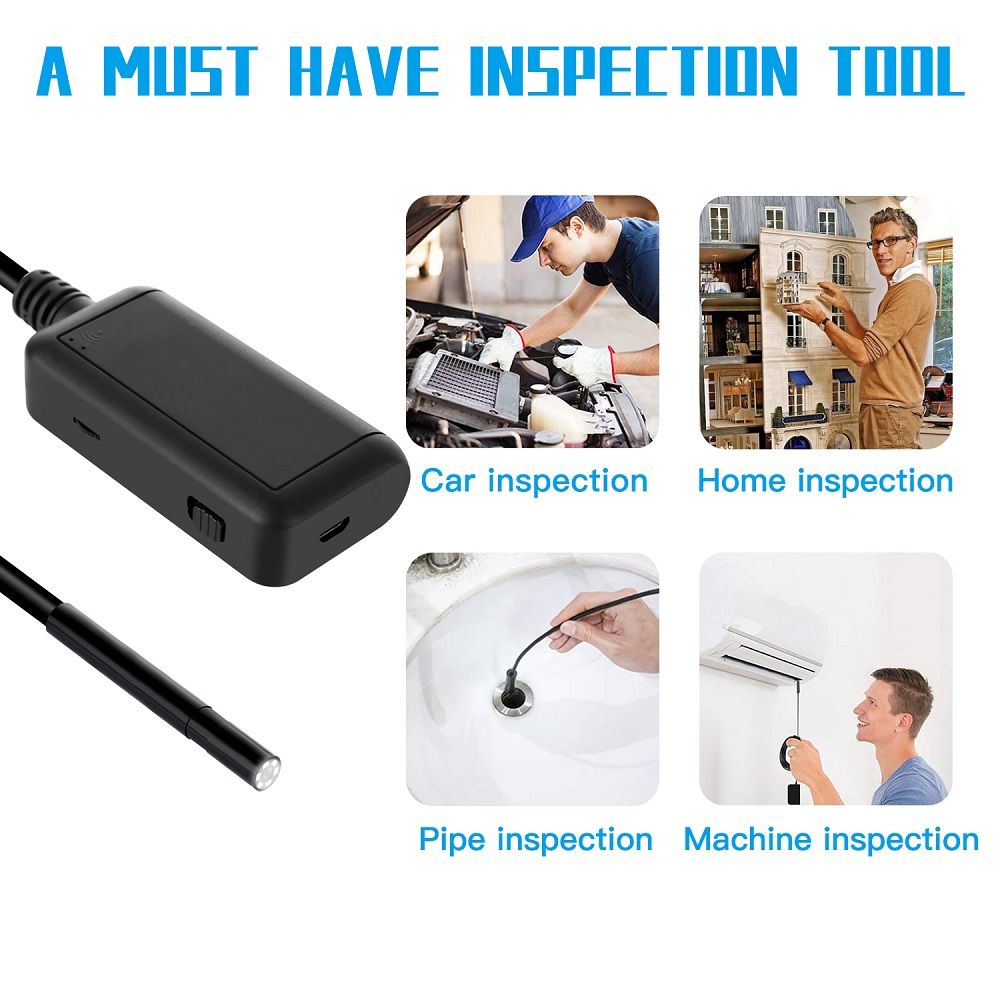 F220-55mm-5-Million-Pixels-WIFI-Borescope-Hard-Wire-Support-IOS-Android-with-6-Adjustable-LEDS-1567769