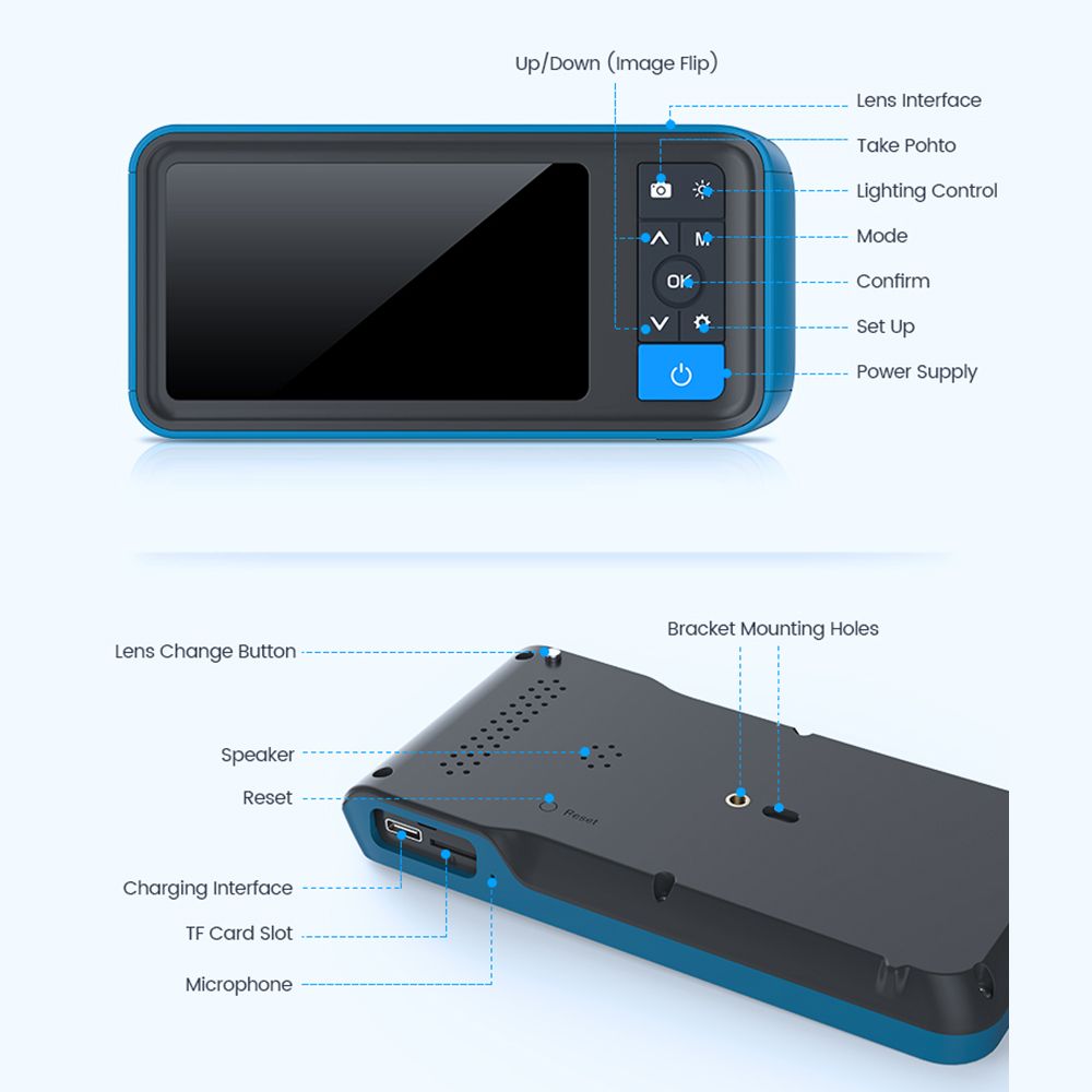 MS450-55mm-Single-Lens-1080P-Industrial-Borescope-45-Inch-Screen-Waterproof-Snake-Camera-with-6-LED--1693513