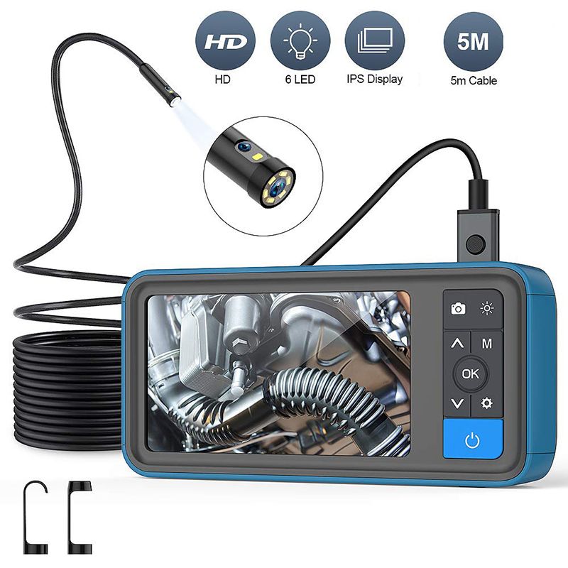 MS450-8mm-Dual-Lens-1080P-Industrial-Borescope-45-Inch-Screen-Waterproof-Snake-Camera-with-6-LED-For-1693505