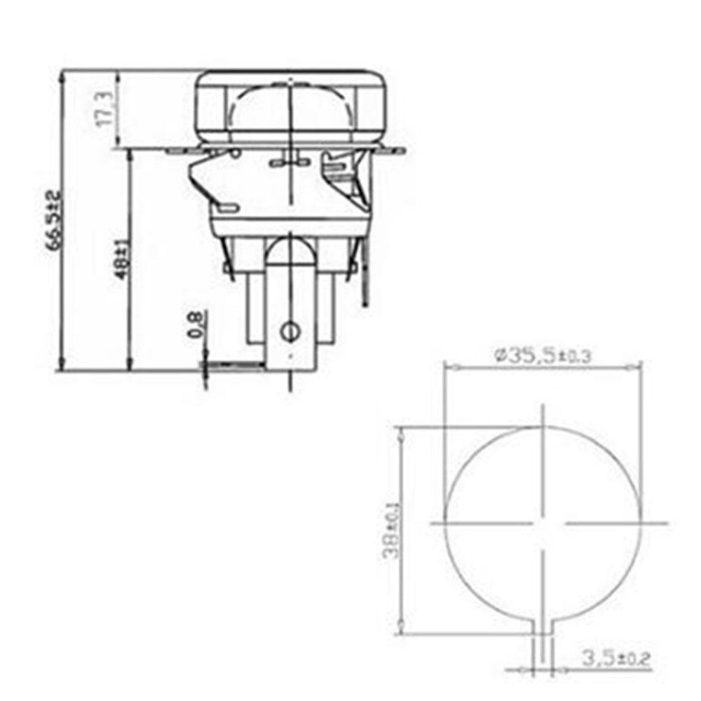 AC110-220V-E14-1501-Lamp-Holder-Bulb-Adapter-High-Temperature-300-Degrees-for-T22-15W-Oven-Light-1420778