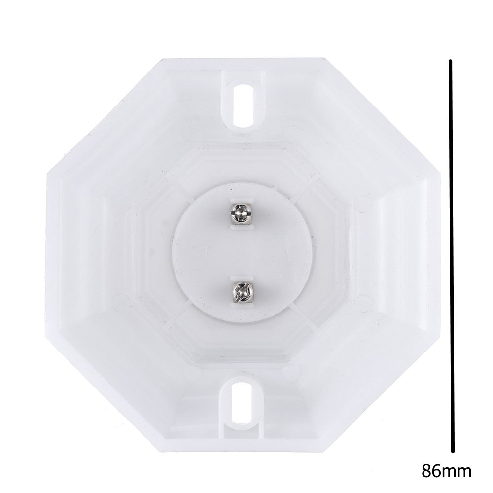 AC250V-6A-E27-Engineering-Plastic-Octagonal-Flat-mounted-Screw-Base-Lampholder-Bulb-Adapter-1593167