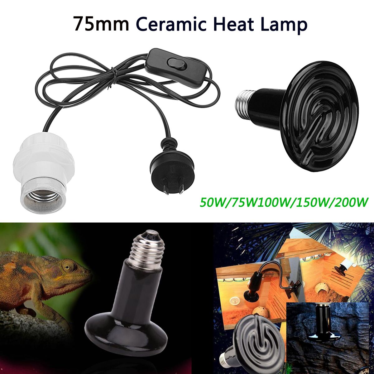 E27-50W-75W-100W-150W-200W-Ceramic-Heat-Emitter-Lampholder-Bulb-Adapter-for-Reptile-Pet-AC220V-1276403