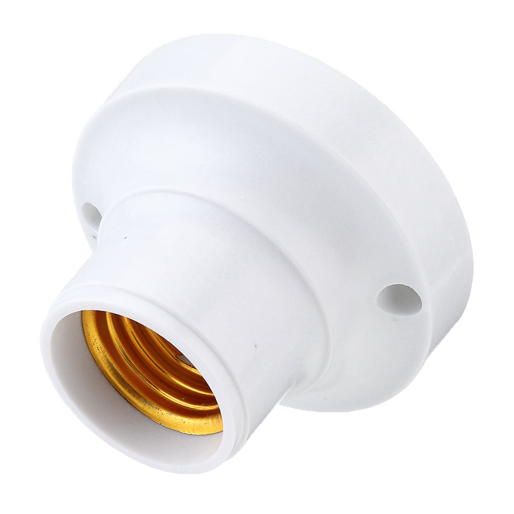 E27-6A-70mm-Diameter-Round-Plastic-Base-Screw-Light-Bulb-Adapter-Lamp-Socket-Holder-White-AC250V-1593200