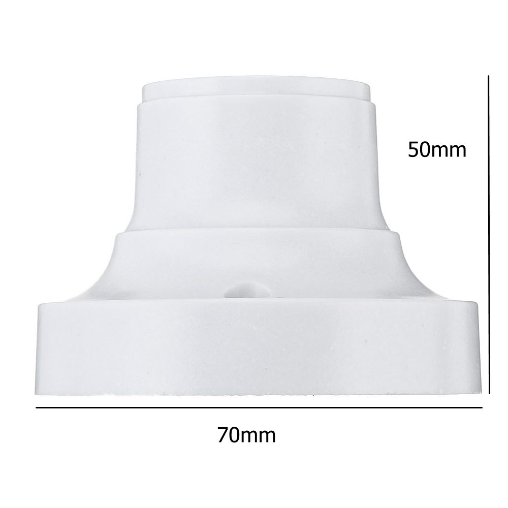 E27-6A-70mm-Diameter-Round-Plastic-Base-Screw-Light-Bulb-Adapter-Lamp-Socket-Holder-White-AC250V-1593200