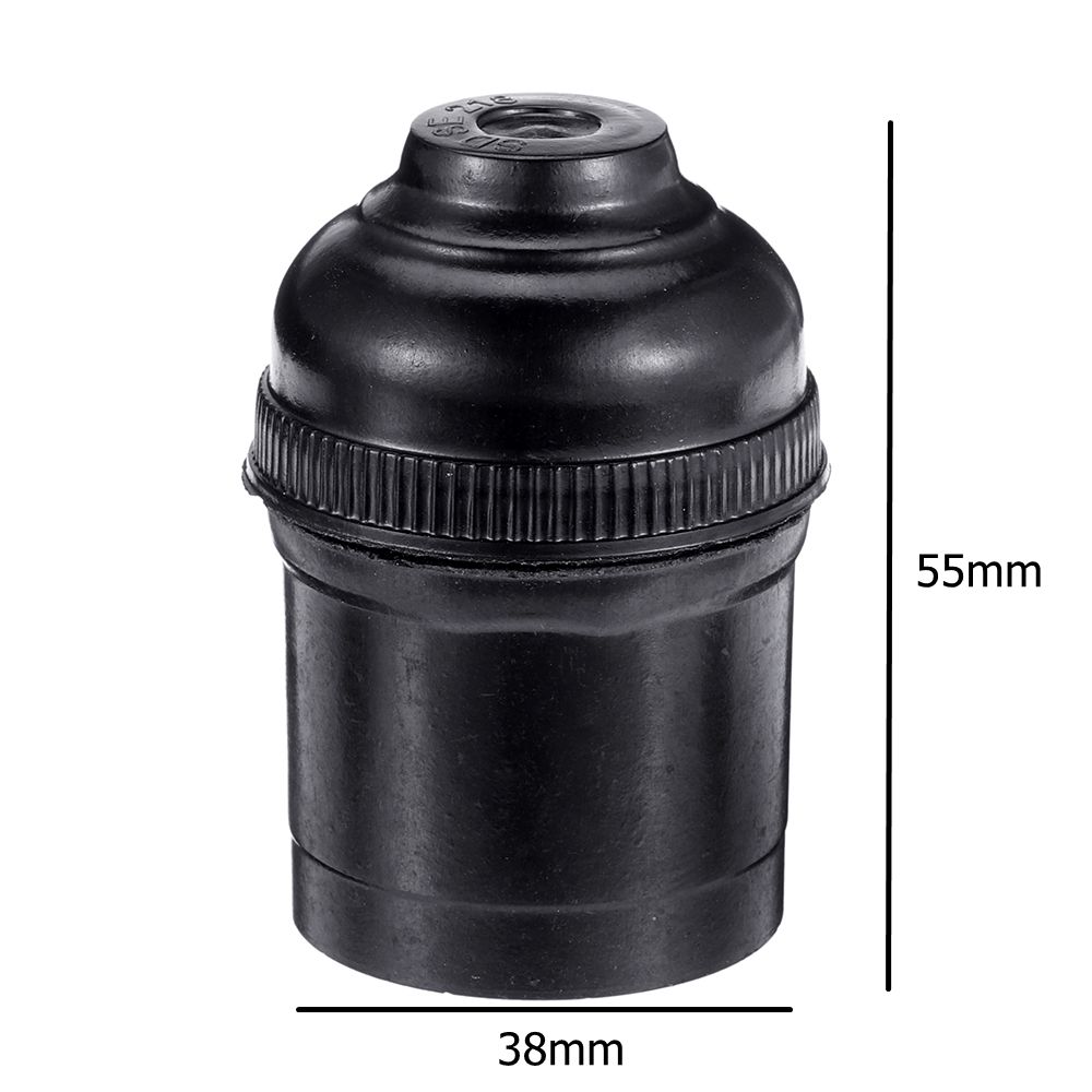 E27-6A-Black-Retro-Light-Bulb-Adapter-Lamp-Holder-Pendant-Edison-Screw-Cap-Socket-Light-Fittings-AC2-1593308