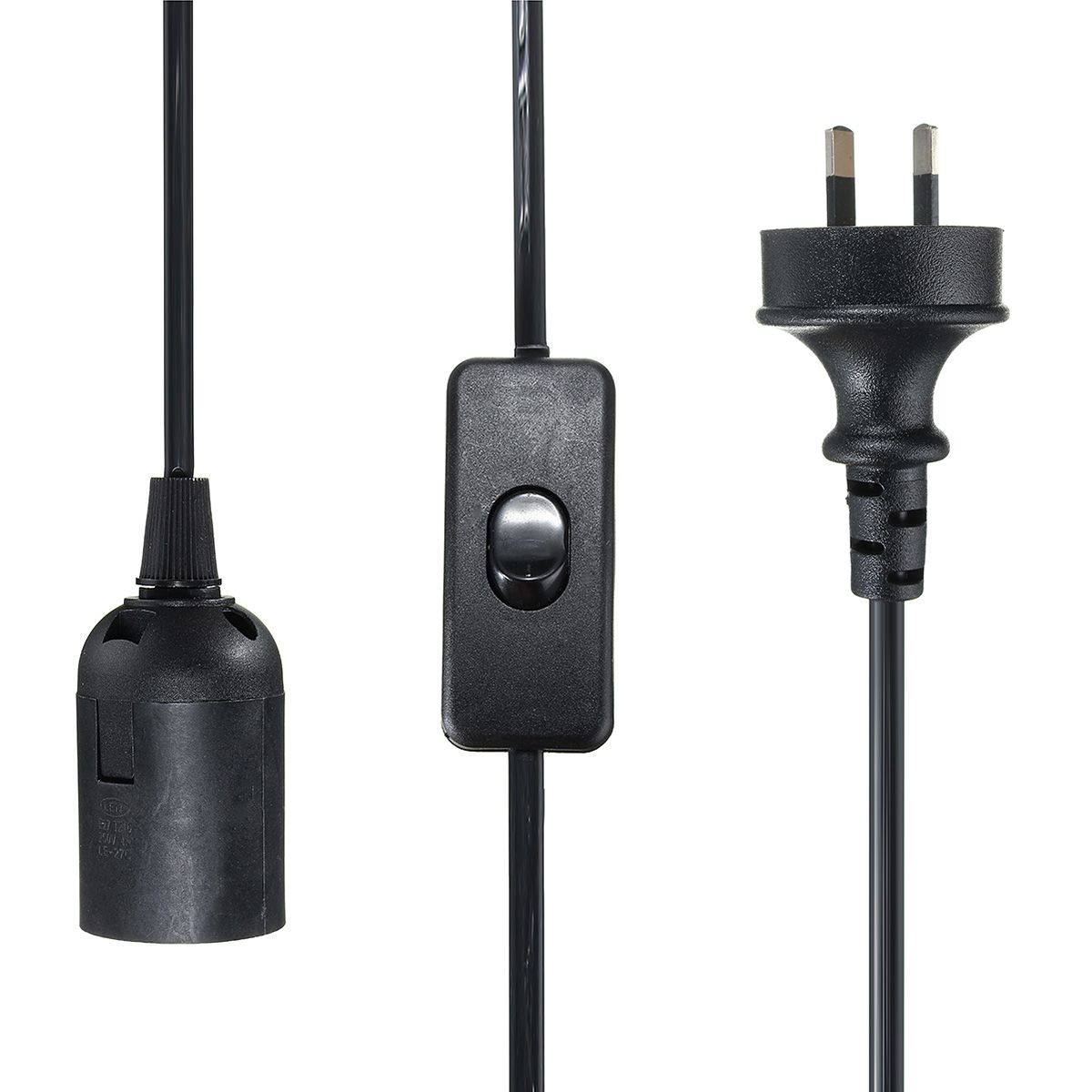 E27-Black-Holder-with-2M-Cable-for-Reptile-Infrared-Ceramic-Heat-Emitter-Lamp-Bulb-1126192