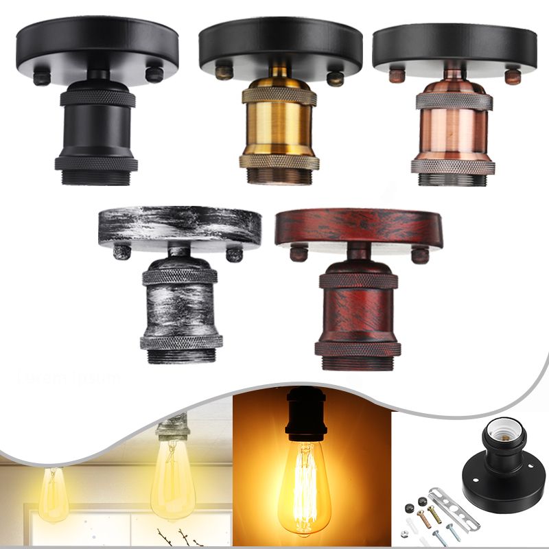 E27-Industrial-Vintage-Bulb-Adapter-Wall-Ceiling-Pendant-Light-Socket-Holder-Lamp-Screw-AC110-220V-1567766