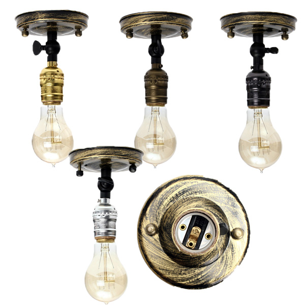 E27E26-Edison-Vintage-Light-Bulb-Socket-SilverGoldenGreen-PatinaBlack-Holder-110-240V-1029843
