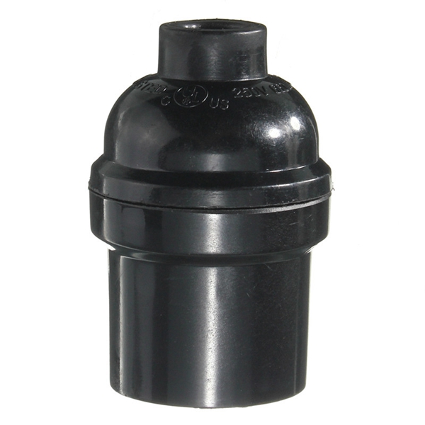 E27E26-Light-Bulb-Lamp-Holder-Pendant-Edison-Screw-Cap-Socket-Vintage-Black-4A-1026302