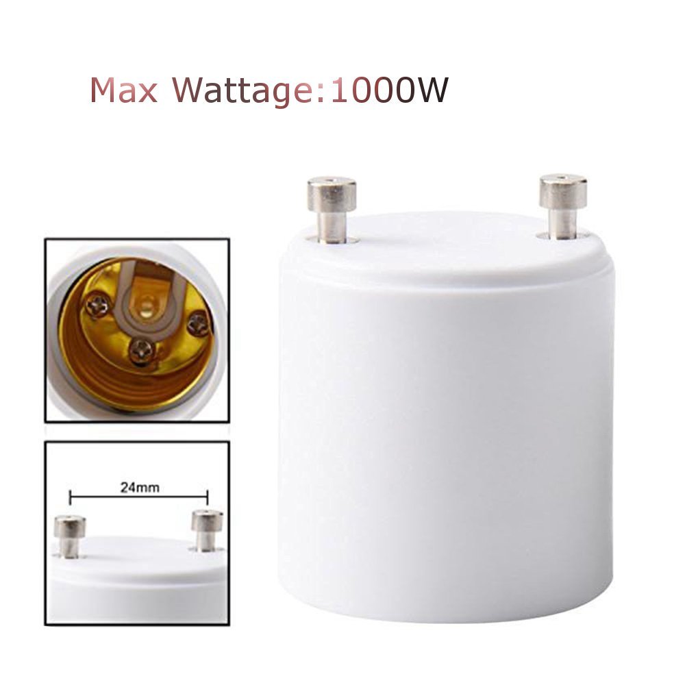 LUSTREON-2PCS-1000W-250V-GU24-To-E27-E26-Heat-Resistant-Bulb-Lamp-Adapter-Socket-1169011