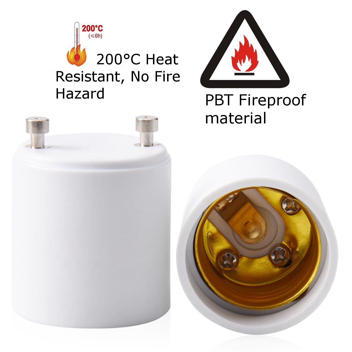 LUSTREON-2PCS-1000W-250V-GU24-To-E27-E26-Heat-Resistant-Bulb-Lamp-Adapter-Socket-1169011