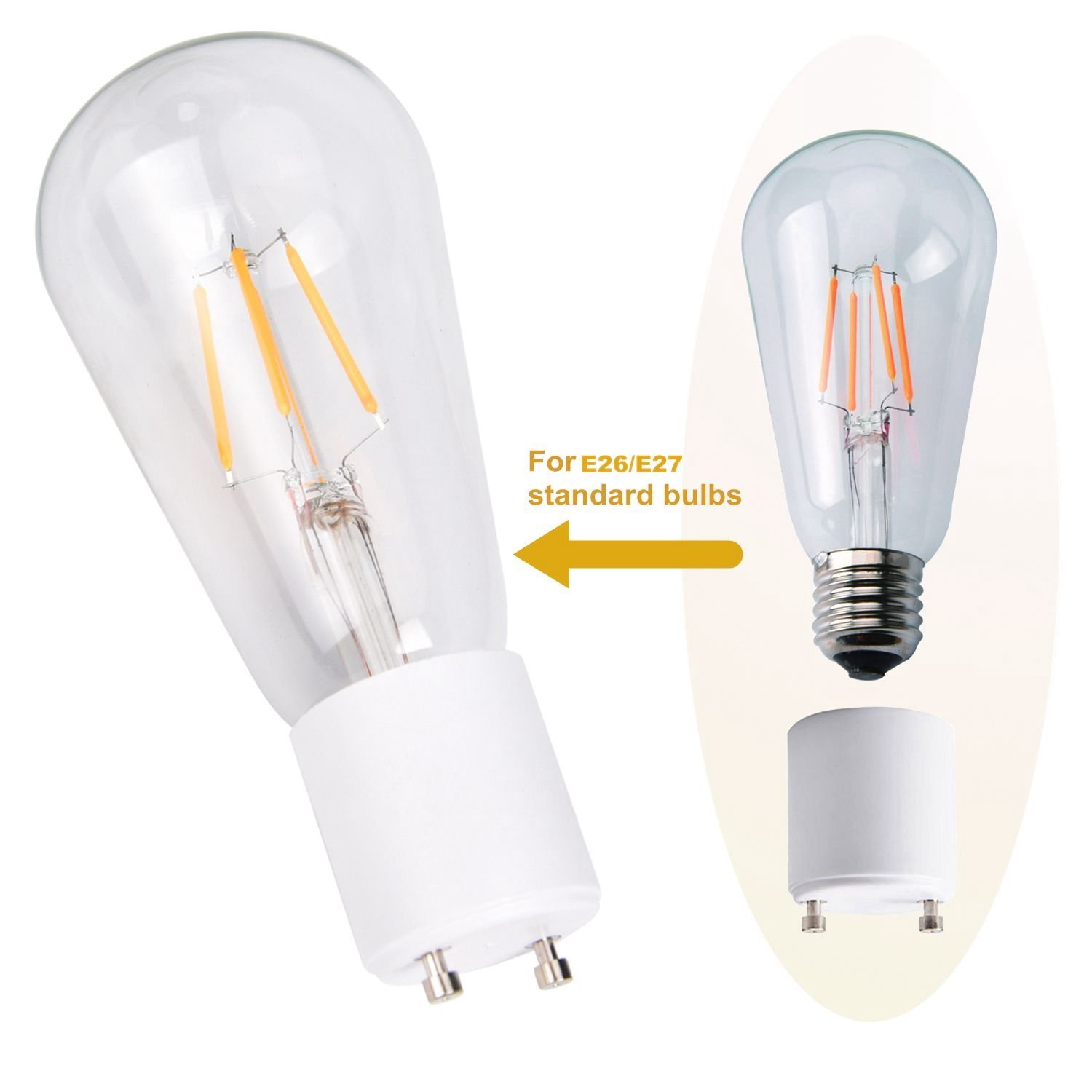 LUSTREON-2PCS-1000W-250V-GU24-To-E27-E26-Heat-Resistant-Bulb-Lamp-Adapter-Socket-1169011