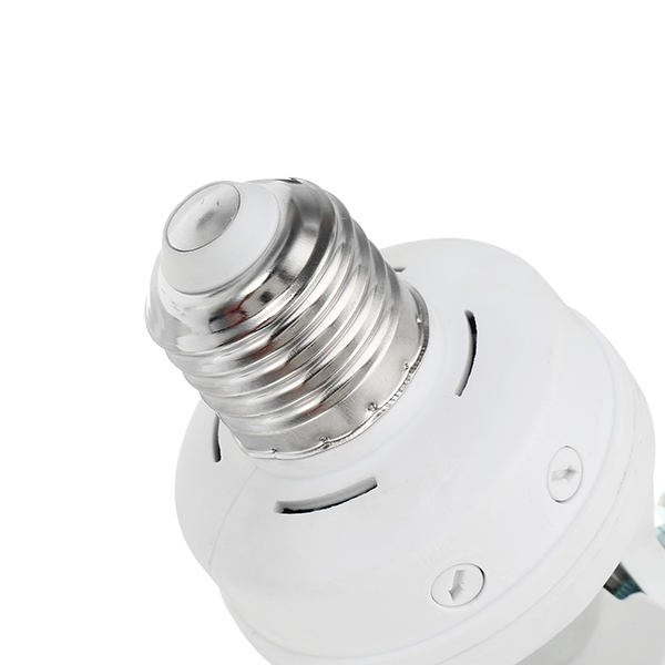 LUSTREON-AC100-240V-60W-E27-to-E27-Rotatable-Infrared-PIR-Motion-Sensor-Bulb-Socket-Lampholder-1243341