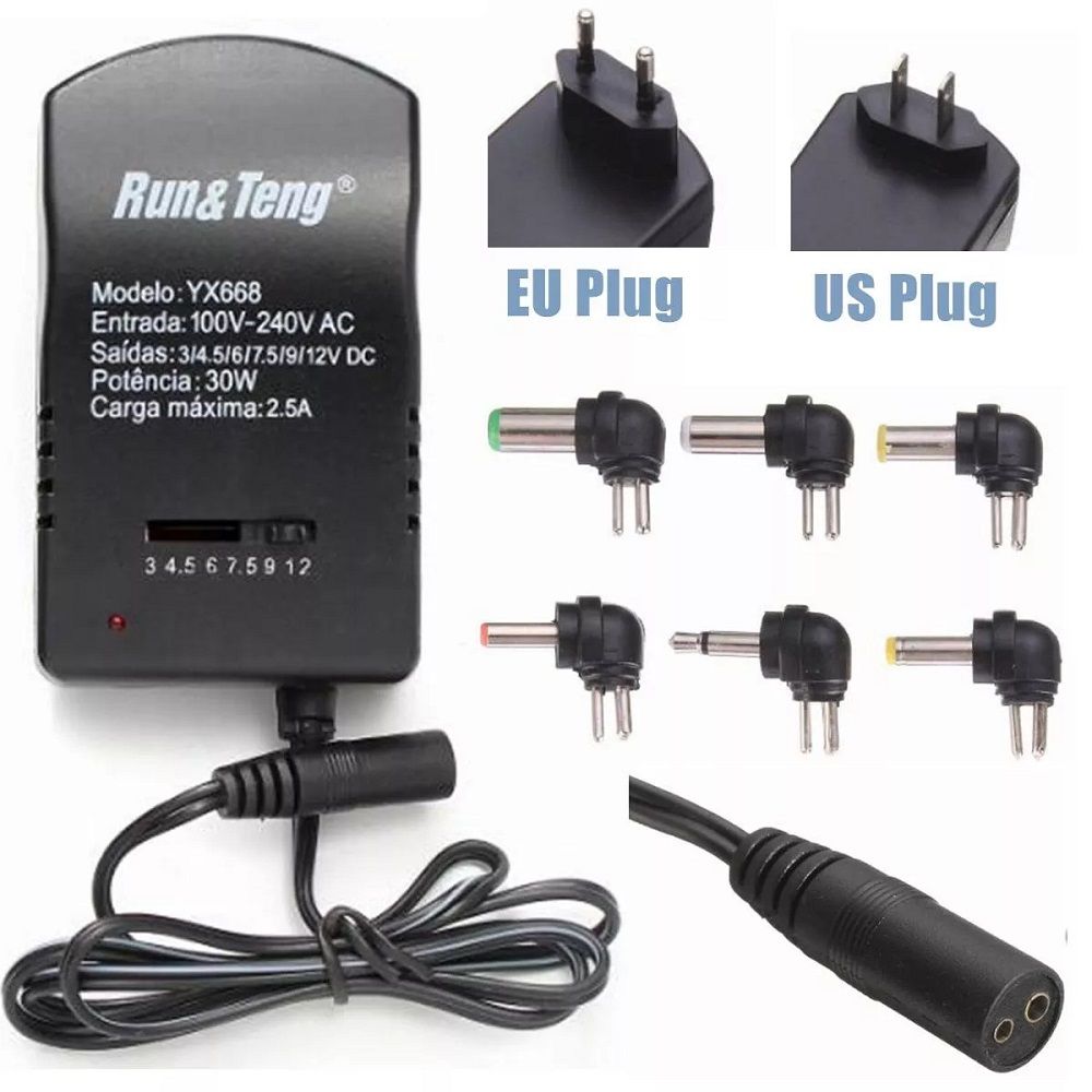 5Pcs-EU-Plug-Multi-Voltage-Power-Adapter-2500mA-3V-45V-6V-9V-12V-DC-Power-Supply-1599087