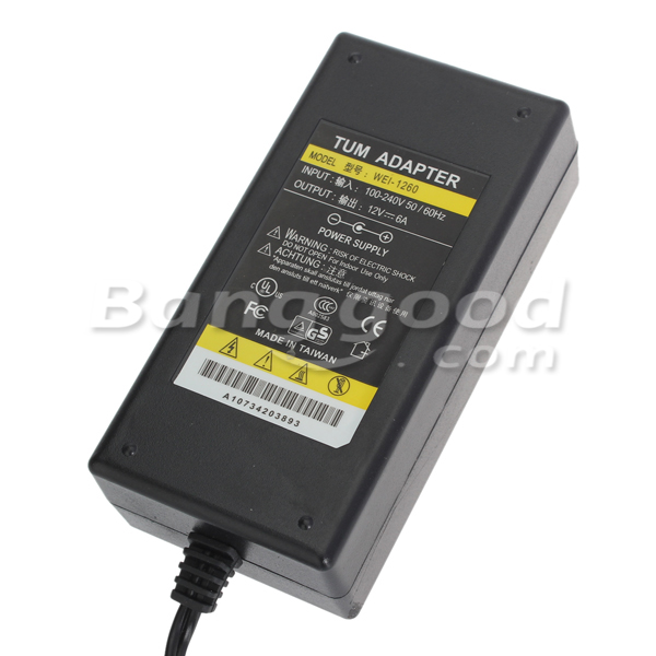 WEI-1260-12V-6A-CCTV-Security-Camera-Monitor-Power-Supply-Adapter-62954
