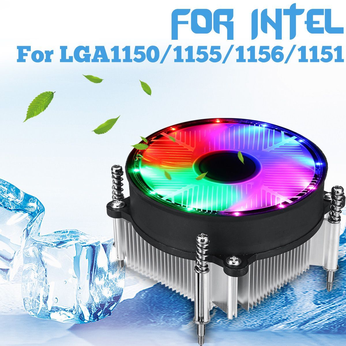 12V-DC-3Pin-CPU-Cooling-Fan-CPU-Cooler-Coloful-LED-for-Intel-LGA-11501151115511561366-1421703