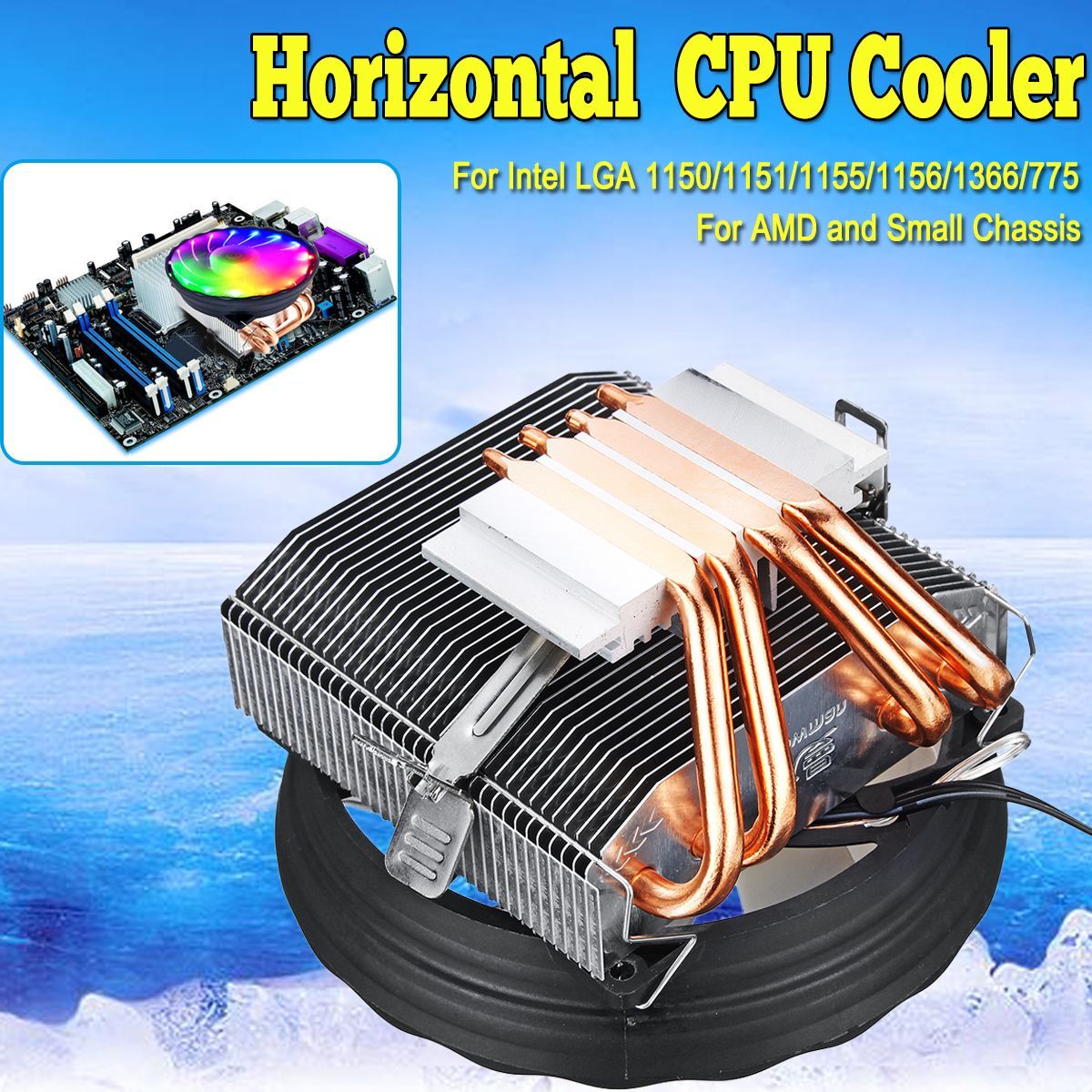 3-Pin-12V-12cm-Horizontal-CPU-Cooler-CPU-Cooling-Fan-for-Intel-LGA-11501151115511561366775-AMD-Heats-1421702