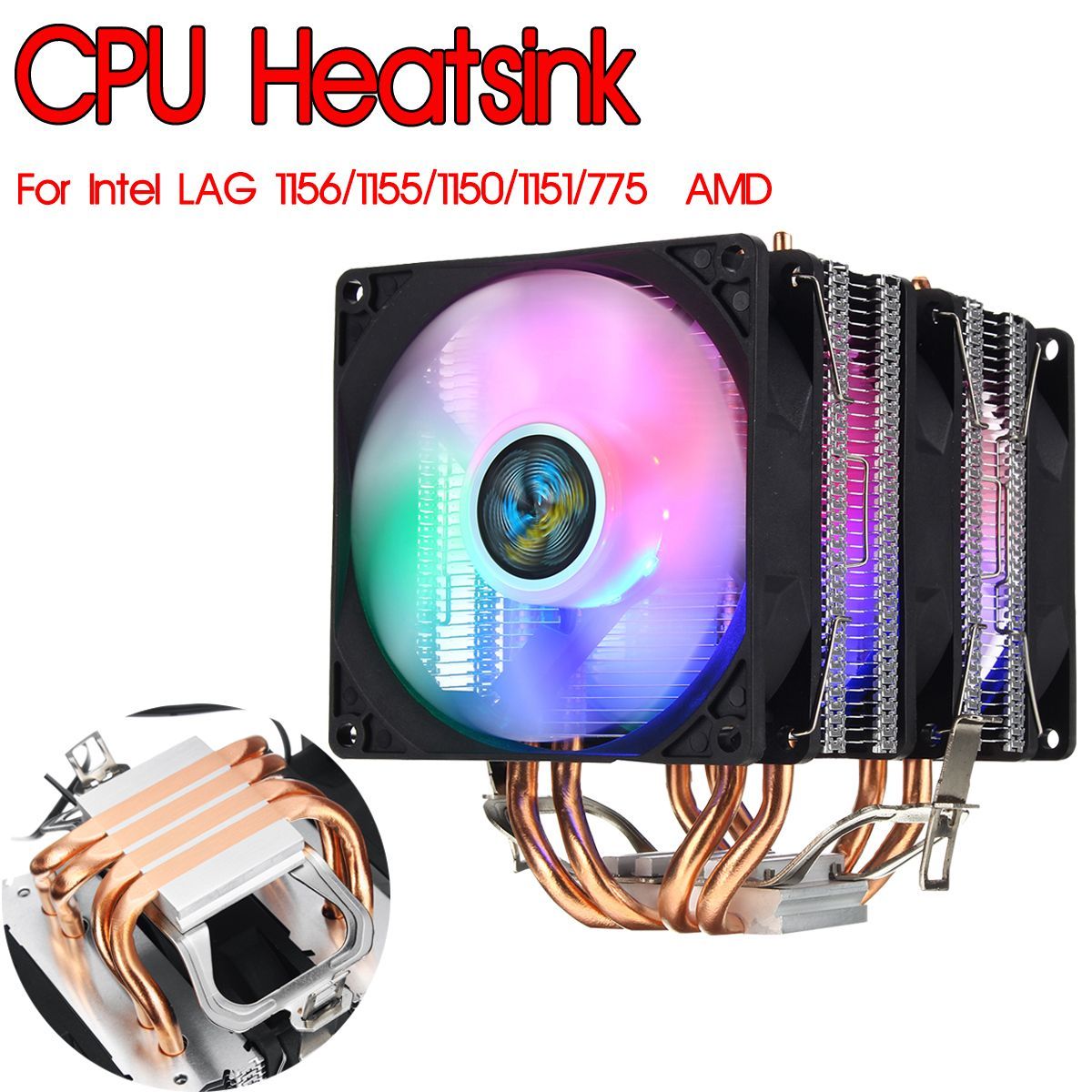 3-Pin-Triple-Fans-Four-Copper-Heat-Pipes-Colorful-LED-Light-CPU-Cooling-Fan-Cooler-Heatsink-for-Inte-1475719