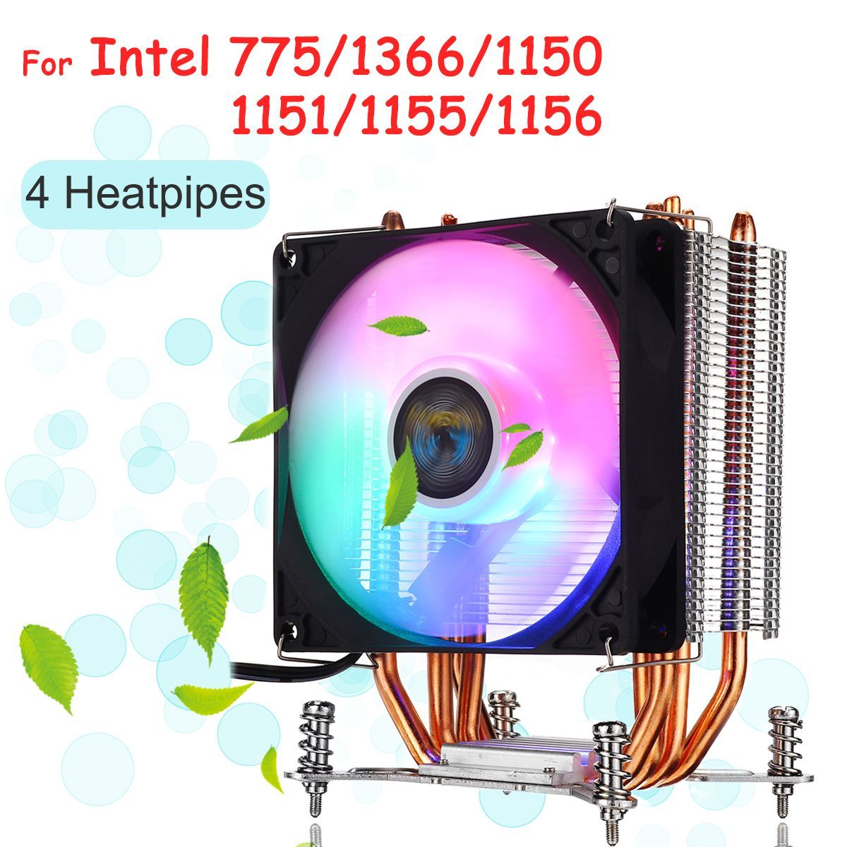 3Pin-1-Fans-4-Heatpipes-Colorful-Backlit-CPU-Cooling-Fan-Cooler-Heatsink-for-Intel-LGA-7751150115111-1633435