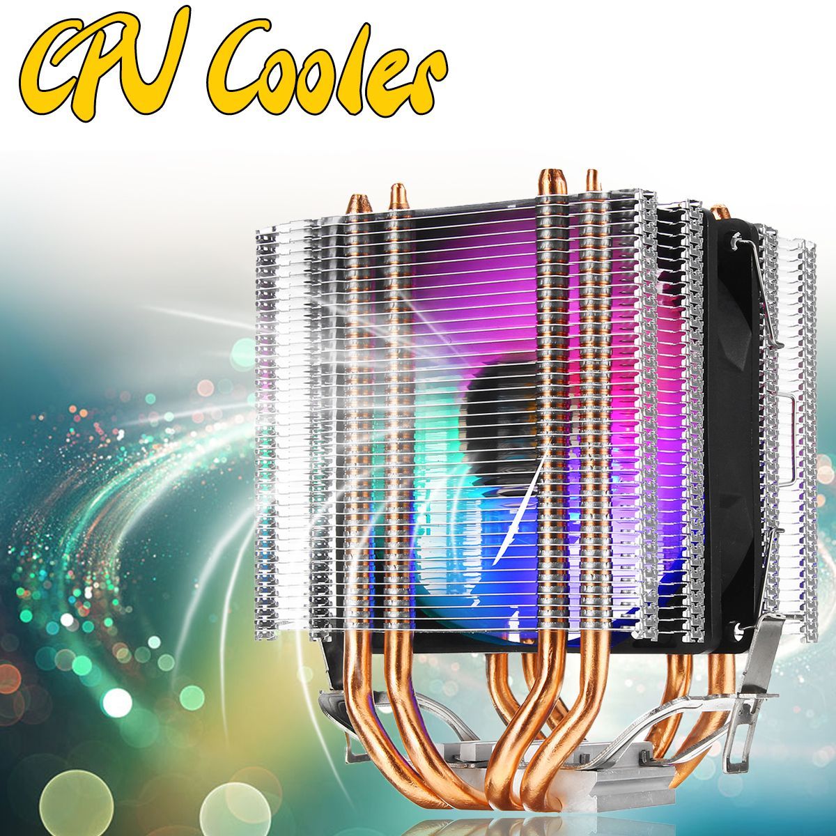 3Pin-Four-Heat-Pipes-Colorful-Backlit-CPU-Cooling-Fan-Cooler-Heatsink-for-Intel-AMD-1475668