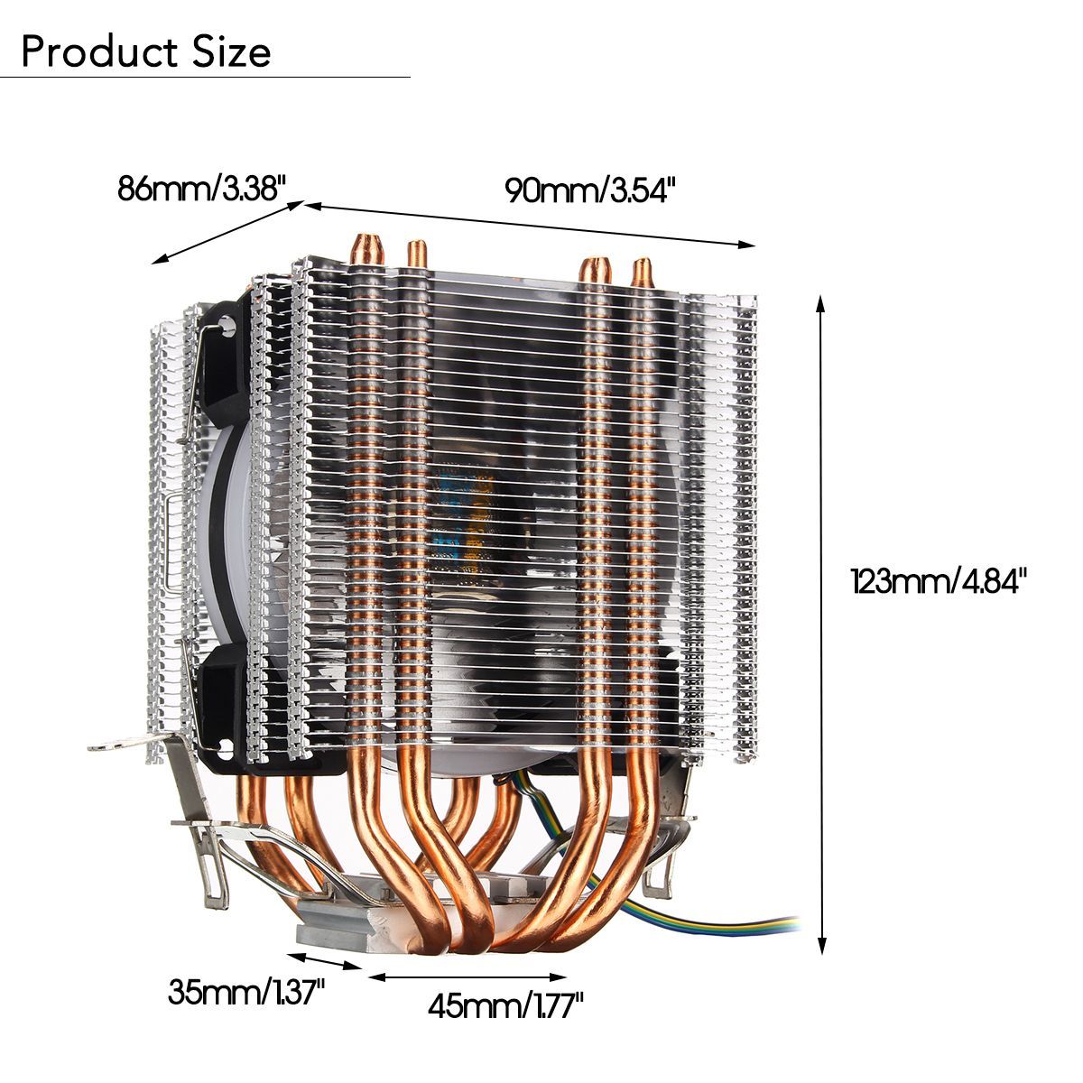 4Pin-4-Heatpipes-Colorful-Backlit-CPU-Cooling-Fan-Cooler-Heatsink-For-Intel-AMD-1475622