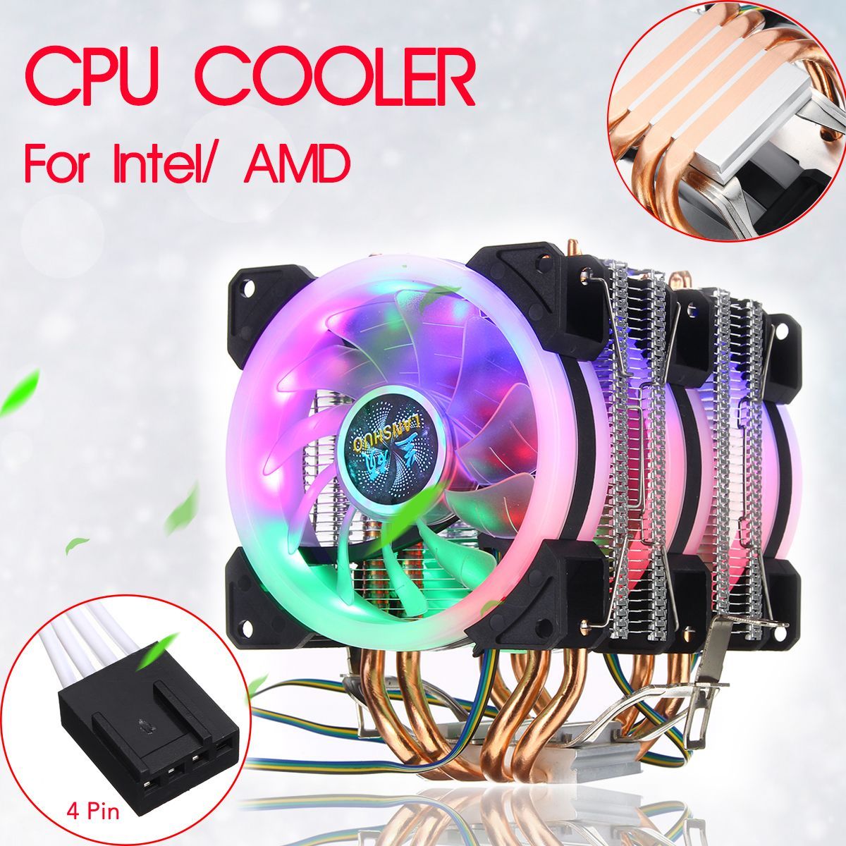 4Pin-Three-Fans-4-Heatpipes-Colorful-Backlit-CPU-Cooling-Fan-Cooler-Heatsink-For-Intel-AMD-1474547