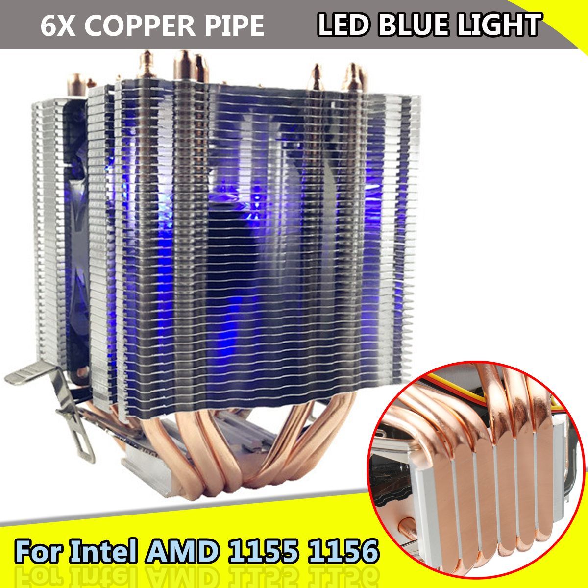 6-Heat-Pipes-Blue-LED-CPU-Cooling-Fan-Cooler-Heat-Sink-For-Intel-LAG-1155-1156-AMD-Socket-AM3AM2-1199943
