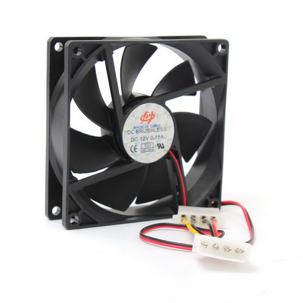 90x90x25mm-12V-4Pin-Computer-PC-CPU-Silent-Cooling-Cooler-Case-Fan-975995