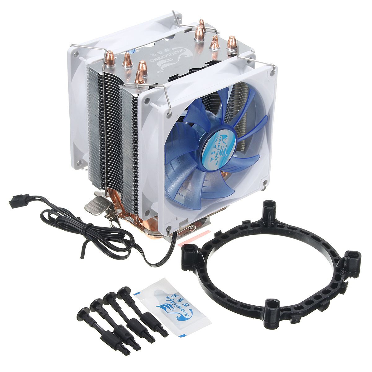 92mm-3-Pin-Blue-LED-Copper-CPU-Cooler-Cooling-Fan-Heat-Sink-for-Intel-LGA77511561155-AMD-AM223-1154708