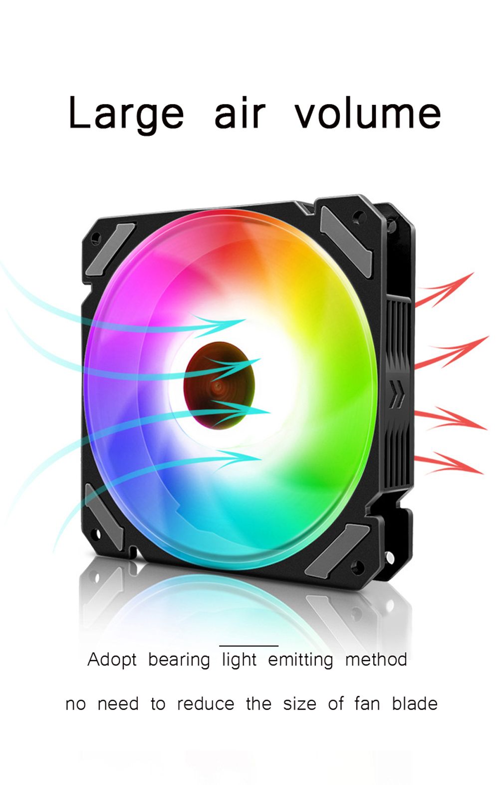 Coolmoon-6PCS-120mm-RGB-PC-Fans-Control-Music-Rhythm-Monochromatic-Light-Adjustable-Cooling-Fan-With-1723734