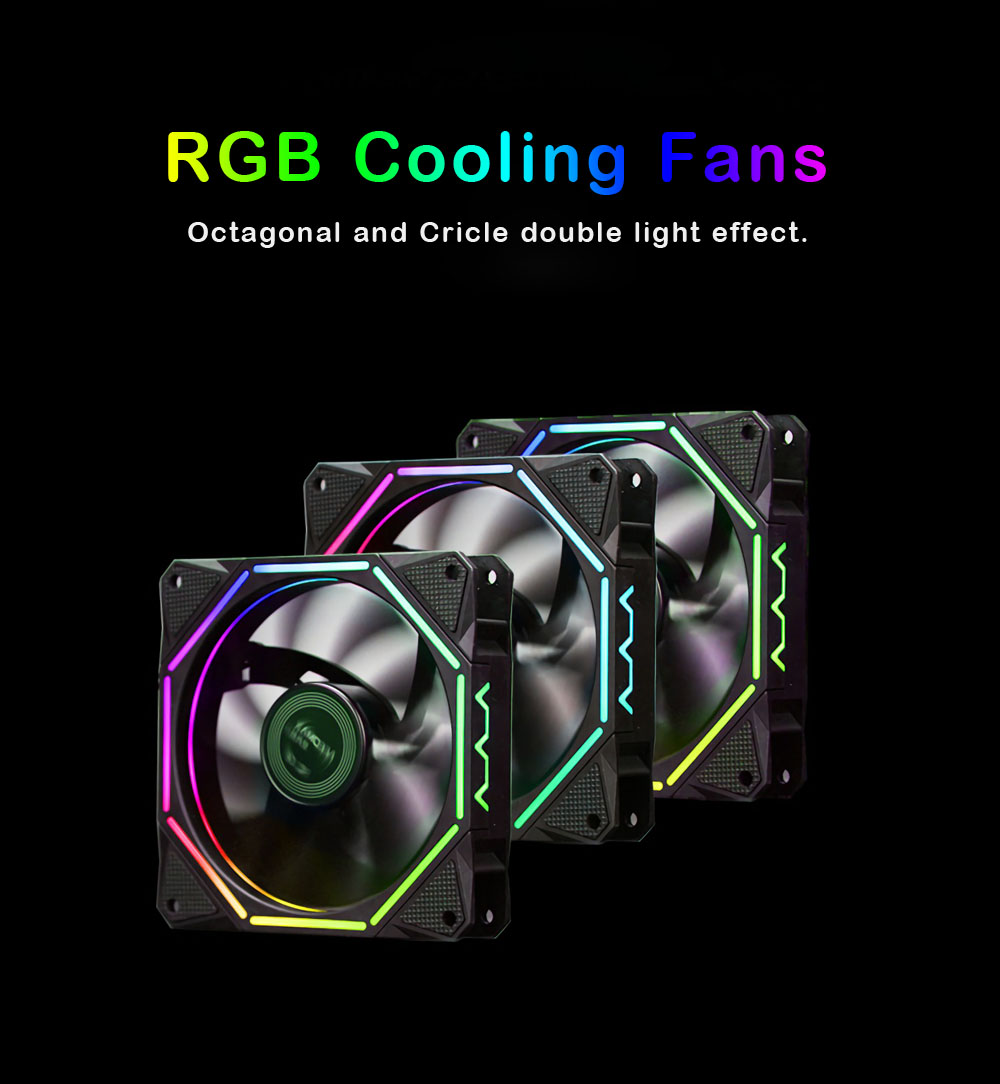 Coolmoon-6PCS-12cm-Adjustable-RGB-Cooling-Fan-with-IR-Controller-for-Desktop-PC-1419756