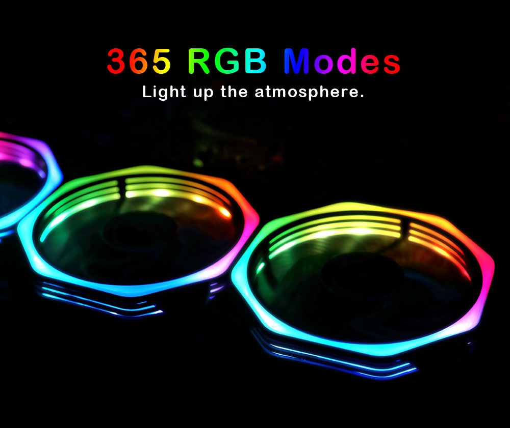 Coolmoon-6PCS-12cm-Multilayer-Backlit-RGB-Cooling-Fan-with-IR-Controller-for-Desktop-PC-1420001