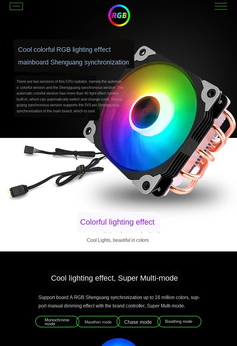 Coolmoon-HS-T5-CPU-Fan-Silent-Radiator-Temperature-Control-Desktop-I5-i7-AMD-Colorful-5-Copper-Tube--1724756