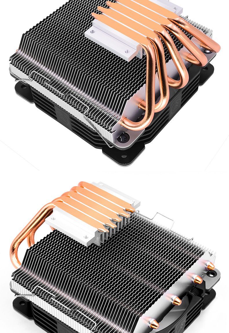 Coolmoon-HS-T5-CPU-Fan-Silent-Radiator-Temperature-Control-Desktop-I5-i7-AMD-Colorful-5-Copper-Tube--1724756