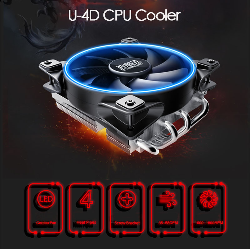 PCCOOLER-12V-DC-CPU-Cooler-12cm-Cooling-Fan-for-AMD-Intel-LGA-3U-Computer-Case-1277341