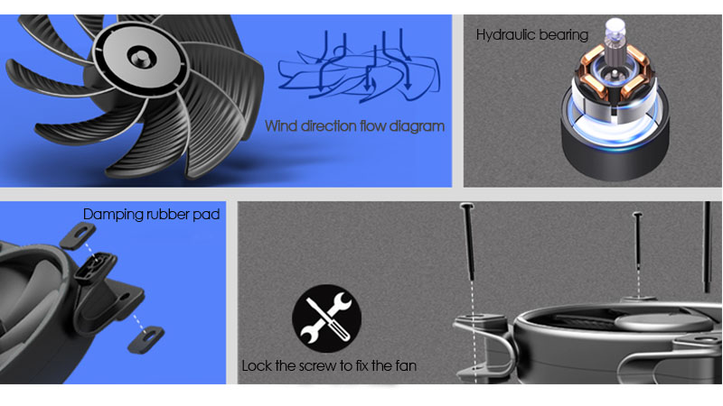 PCCOOLER-12V-DC-CPU-Cooler-12cm-Cooling-Fan-for-AMD-Intel-LGA-3U-Computer-Case-1277341