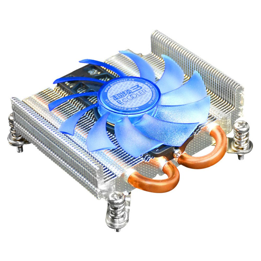 PCcooler-S85-Ultra-Thin-Computer-CPU-Cooler-2-Heatpipes-80mm-Mute-Radiator-Socket-Intel-775-115x-CPU-1766227