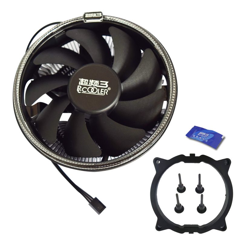 Pccooler-12cm-4Pin-LED-Blue-Aperture-CPU-Cooling-Fan-PWM-Silent-Cooler-Radiator-For-Intel-LGA-AMD-1300200