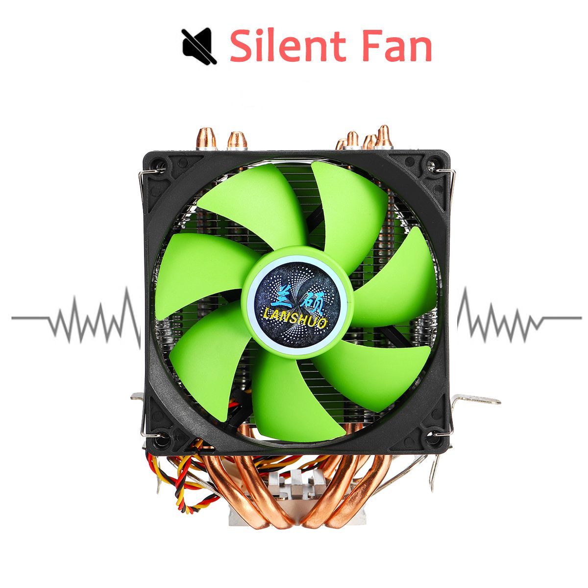 Ultra-Silent-PC-Computer-Fans-2200RPM-50000-hrs-No-lamp-CPU-heat-sink-Fan-Heatsink-Cooler-1707207