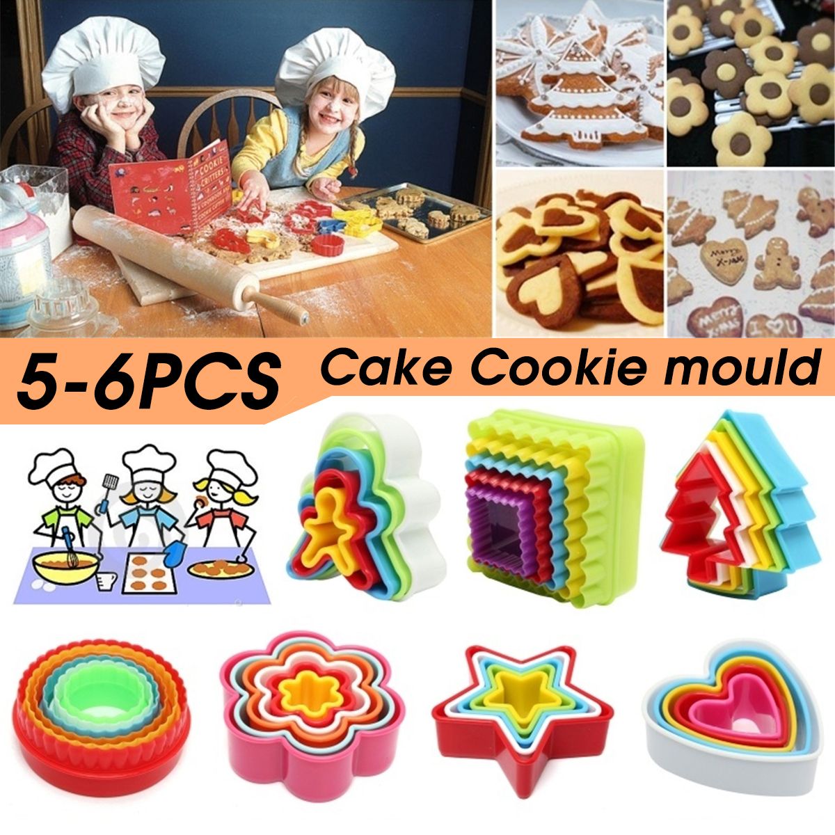5-6Pcs-Flower-Heart-Mould-Fondant-Cake-Cookie-Sugarcraft-Cutters-Molds-Tool-Set-1773188